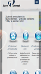 Mobile Screenshot of eurodental.sk